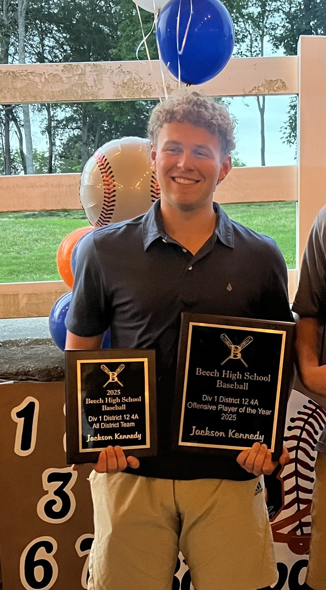 Jackson Kennedy (@jjacksonn13) on Twitter photo Honored to receive all district, and the offensive player of the year award. Still work to be done but it’s been an amazing year with the guys. <a href="/_BeechBaseball/">Beech Bucs Baseball</a> <a href="/tnballplayers/">Tennessee Baseball Network</a> <a href="/PrepBaseballTN/">Prep Baseball Tennessee</a> <a href="/ECSMidTN/">East Coast Sox TN Scout</a> <a href="/_HuntMartin/">Hunter Martin</a> <a href="/eastcoastbball/">East Coast Sox Baseball</a> Honored to receive all district, and the offensive player of the year award. Still work to be done but it’s been an amazing year with the guys. <a href="/_BeechBaseball/">Beech Bucs Baseball</a> <a href="/tnballplayers/">Tennessee Baseball Network</a> <a href="/PrepBaseballTN/">Prep Baseball Tennessee</a> <a href="/ECSMidTN/">East Coast Sox TN Scout</a> <a href="/_HuntMartin/">Hunter Martin</a> <a href="/eastcoastbball/">East Coast Sox Baseball</a>
