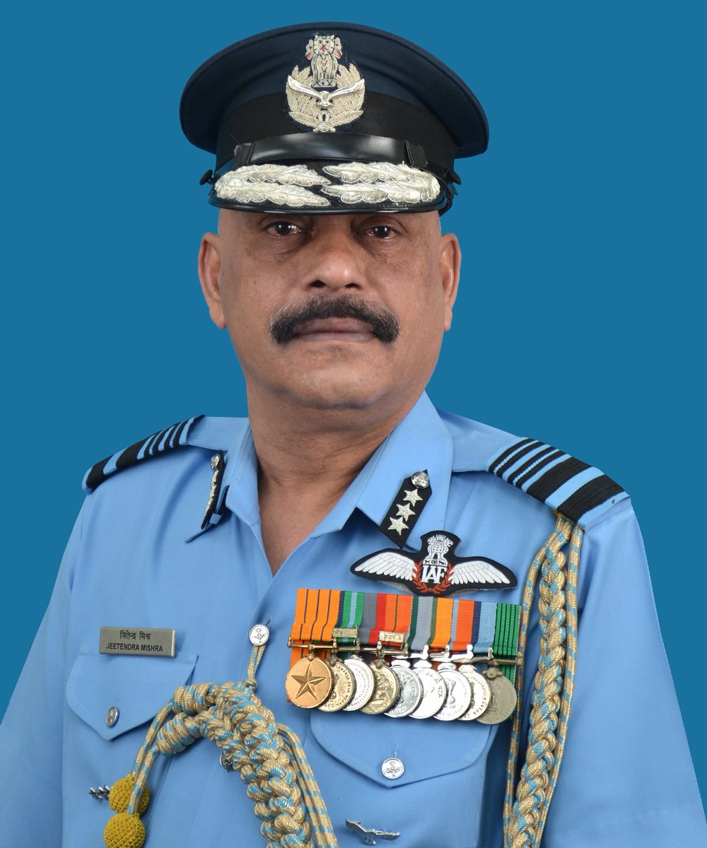 braddy_Codie05's tweet image. The Nation Shall forever be Grateful to

(1) Air Chief Marshal Amar Preet Singh,CAS
(2) Air Marshal Narmadeshwar Tiwari,VCAS
(3) Air Marshal Jeetendra Mishra,AOC-C Western Air Command. 
(4) Air Marshal Nagesh Kapoor,AOC-C Southwestern Air Command. 

These men have created History