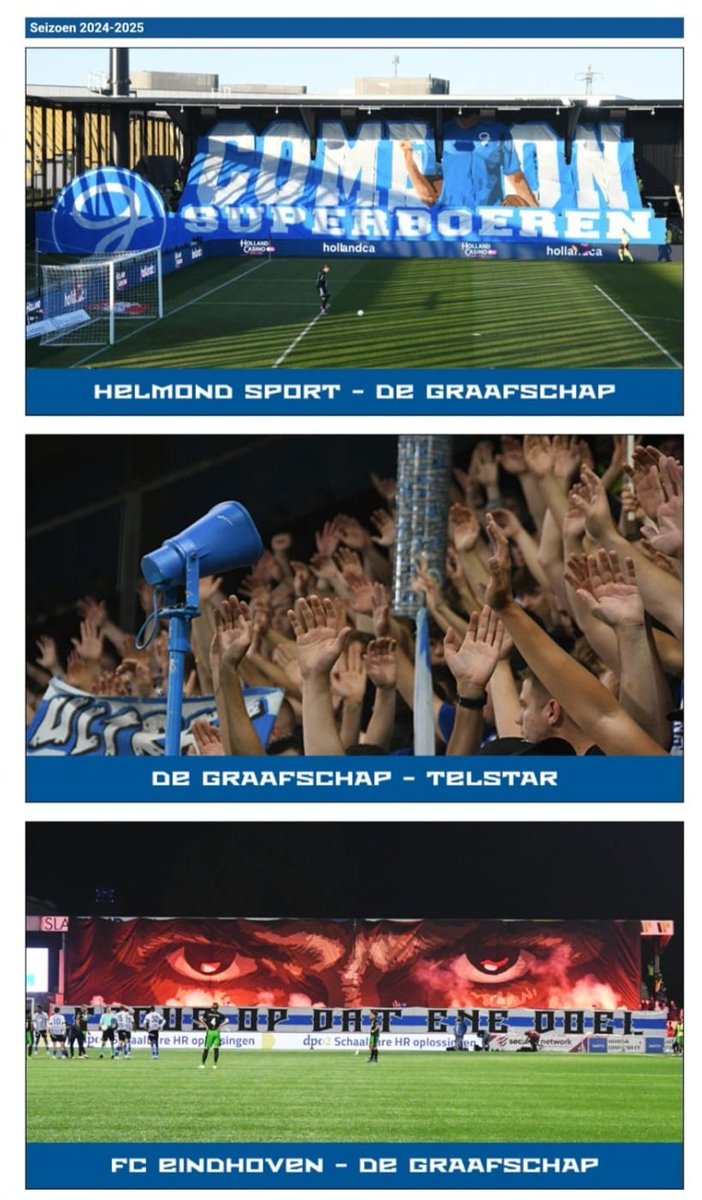 Fotoverslagen Eindhoven-uit, Telstar-thuis en Helmond-uit staan online!

#einGRA: brigata-tifosi.nl/fotos-3/seizoe…

#GRAtel: brigata-tifosi.nl/fotos-3/seizoe…

#helGRA: brigata-tifosi.nl/fotos-3/seizoe…

𝗦𝗽𝗶𝗻🕷𝗦𝗶𝗱𝗲