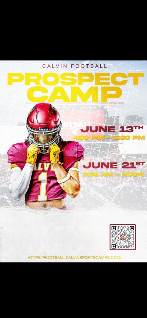 Thanks <a href="/CoachPackard35/">Daniel Packard</a> for the camp invite !!