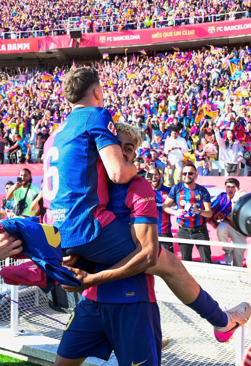 barcagloryHQ's tweet image. Fermin Lopez &amp;amp; Lamine Yamal &amp;amp; Gavi #ElClásico