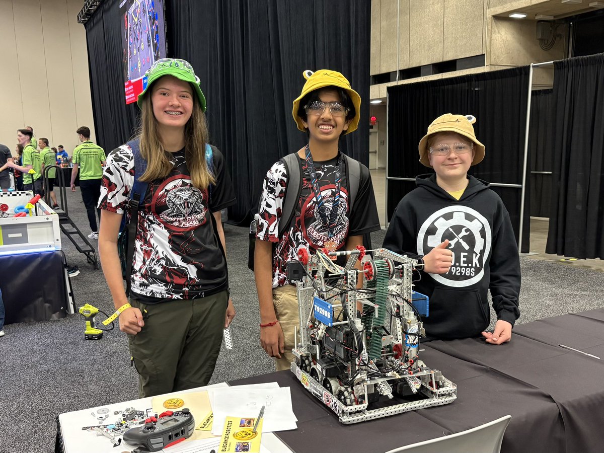 M. Travis O’Hair (@altonaap) on Twitter photo They’re in! <a href="/SVVSD/">St. Vrain Valley Schools</a> has 4 MS teams headed to eliminations at <a href="/VEXRobotics/">VEX Robotics</a> Worlds—3 from <a href="/AltonaMS/">Altona Middle School</a> & 1 from <a href="/ErieMiddle/">Erie Middle School</a>! No in the top 38% of 500 global teams. Let’s go! <a href="/SVVSD/">St. Vrain Valley Schools</a> @SVVSDsupt <a href="/BuchlerStVrain/">Matt Buchler</a> <a href="/SVVSDdeputy/">Jackie Kapushion, Ed.D.</a> #StVrainStorm #AltonaWay <a href="/lacrosse_jeremy/">Jeremy LaCrosse</a> <a href="/MrsDowning/">Alexandra Downing</a> <a href="/ICSVVSD/">Innovation Center</a> They’re in! <a href="/SVVSD/">St. Vrain Valley Schools</a> has 4 MS teams headed to eliminations at <a href="/VEXRobotics/">VEX Robotics</a> Worlds—3 from <a href="/AltonaMS/">Altona Middle School</a> & 1 from <a href="/ErieMiddle/">Erie Middle School</a>! No in the top 38% of 500 global teams. Let’s go! <a href="/SVVSD/">St. Vrain Valley Schools</a> @SVVSDsupt <a href="/BuchlerStVrain/">Matt Buchler</a> <a href="/SVVSDdeputy/">Jackie Kapushion, Ed.D.</a> #StVrainStorm #AltonaWay <a href="/lacrosse_jeremy/">Jeremy LaCrosse</a> <a href="/MrsDowning/">Alexandra Downing</a> <a href="/ICSVVSD/">Innovation Center</a>