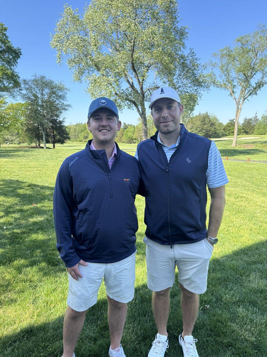 <a href="/BBC_PGA_PRO/">Paul Poandl, PGA</a> congratulates Augie Beers &amp; Mark Eisenacher on being our Gross Champions in the 27-Hole Member-Member!