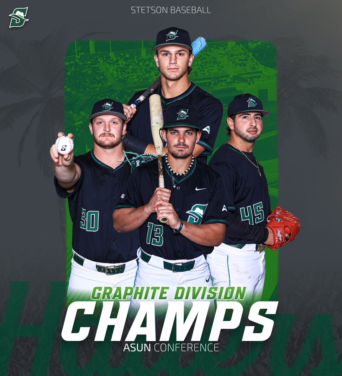 Locked down and locked in. 

#GoHatters | #DefendDeLand | <a href="/StetsonHatters/">Stetson Hatters</a>