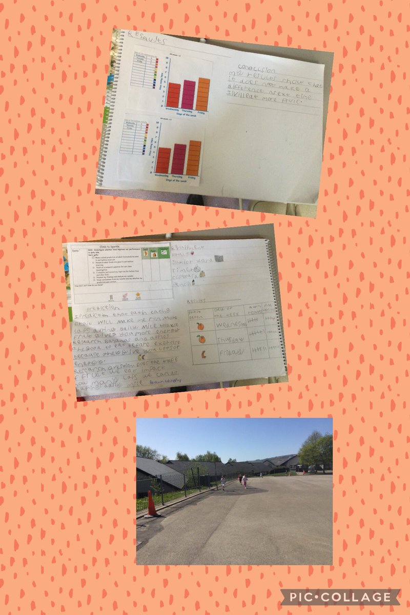 Dosbarth pump have been taking part in an experiment where they had to see whether eating fruit helps give more energy by competing more laps during daily mile ⭐️ We had different conclusions in our experiment, we are #healthyconfidentindividuals 😀 <a href="/MissABrown95/">Mrs Phillips</a> <a href="/garntegprimary/">Garnteg Primary</a>