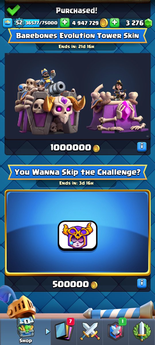 Wizzys Wand (@wizzys_wand) on Twitter photo Which one is worth it? Or could both be worth it? What's your opinion—and did you get both?
<a href="/Wizzys_wand/">Wizzys Wand</a> youtube.com/@wizzyswand
#supercell #cr #clashroyale #ClashOfClans #clash #coc Which one is worth it? Or could both be worth it? What's your opinion—and did you get both?
<a href="/Wizzys_wand/">Wizzys Wand</a> youtube.com/@wizzyswand
#supercell #cr #clashroyale #ClashOfClans #clash #coc