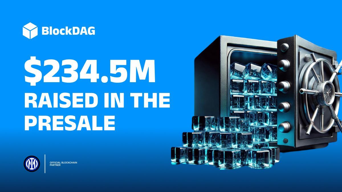 🔥$234.5 MILLION in and the crypto crowd keeps flooding in! 🚀

This isn’t a presale anymore—it’s a movement fueled by belief, trust, and the hunger for the next big thing. BlockDAG is turning heads, winning hearts, and dominating wallets across the space. 💥💸