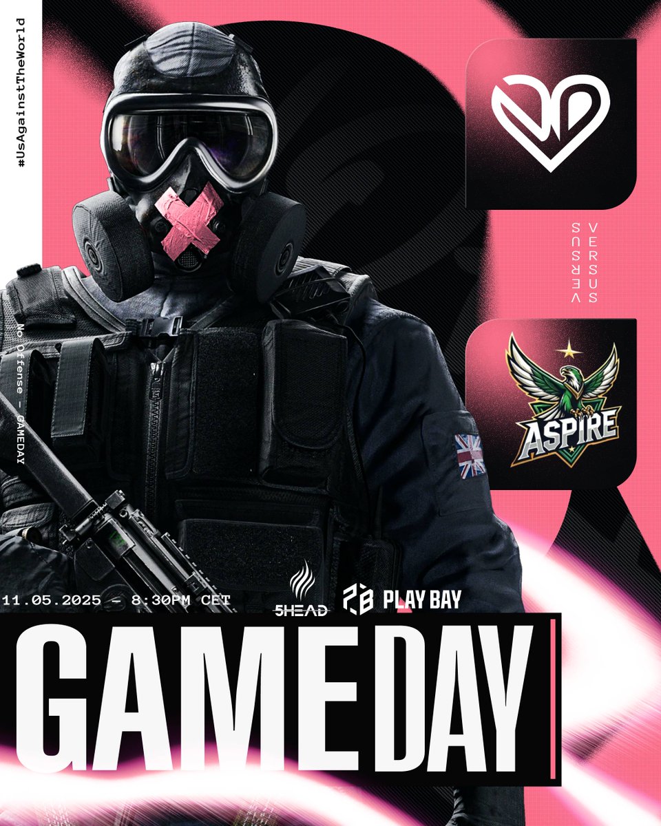 ⚪️MATCHDAY <a href="/UniqueX_League/">UniqueX League | Season II</a>⚪️ 

Heute geht es in das nächste Match und wir machen da weiter wo wir aufgehört haben😉

🆚 <a href="/TeamAspire_R6/">Team Aspire</a> / 20:30

⚪️<a href="/FreddyJii/">Freddy</a> 
⚪️<a href="/CoDaftKODAK/">CoDaft</a> 
⚪️<a href="/_Gold28/">One-Eyed Bandit</a> 
⚪️<a href="/Aljomeister/">Aljomeister</a> 
⚪️<a href="/TimDelRey_/">Tim 💥</a> 

Viel Glück und holt euch den Win 👑