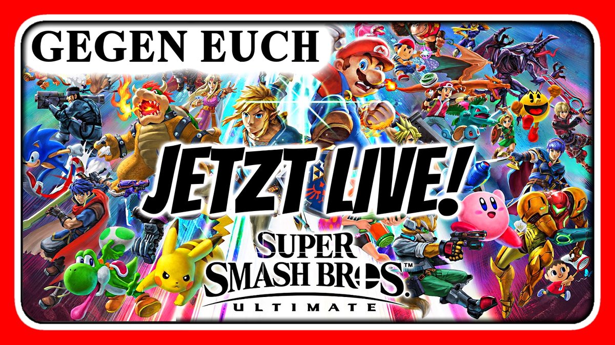 Ich bin JETZT LIVE auf Twitch mit SMASH!

twitch.tv/challengetime