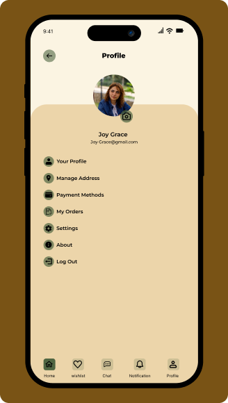 Idegbuaa's tweet image. Day 7 UI Challenge - User Profile Screen .
For this screen , I wanted the design to be where users are able to manage their orders that is ,track orders and set their notifications to their preference.
#techcrushchallenge #Profiledesign #foristapp