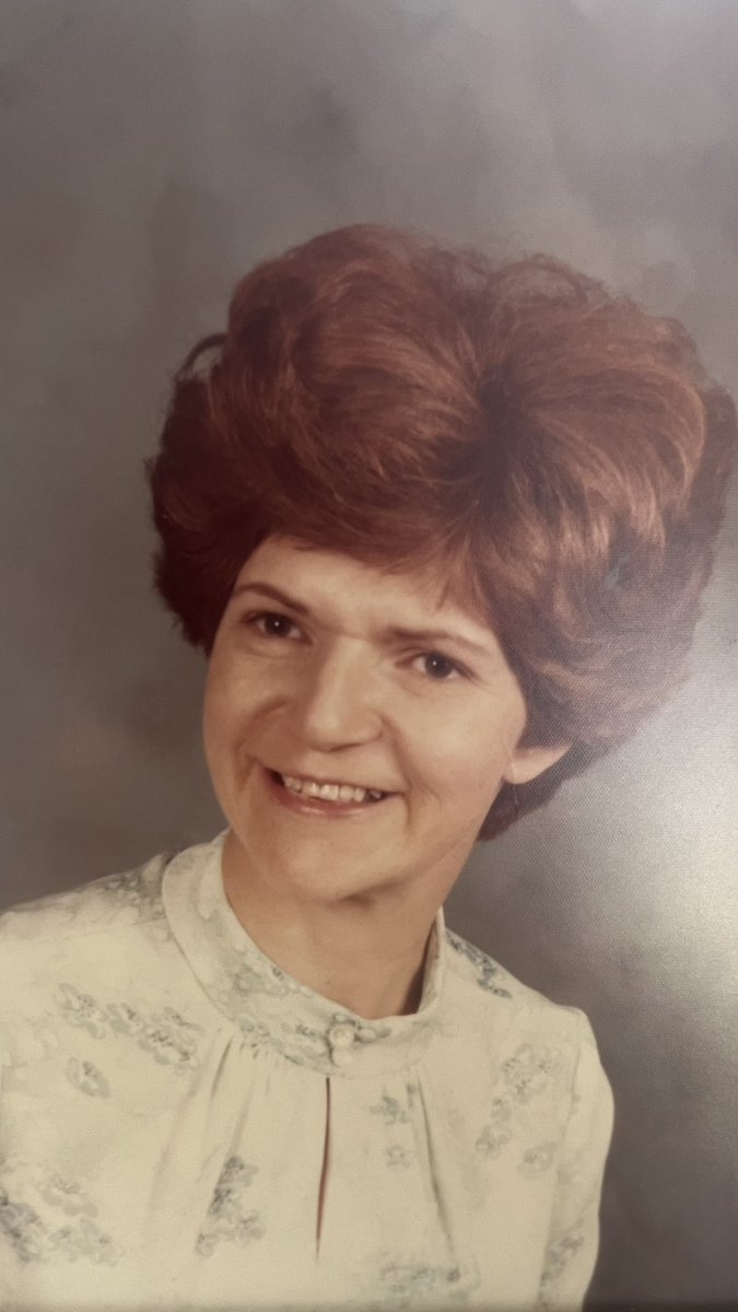 #heavenly #HappyMothersDay 

Passed away in 1979 at the very young age of 38.  It has been almost 45 years.  I  think of you often #Mom and miss you