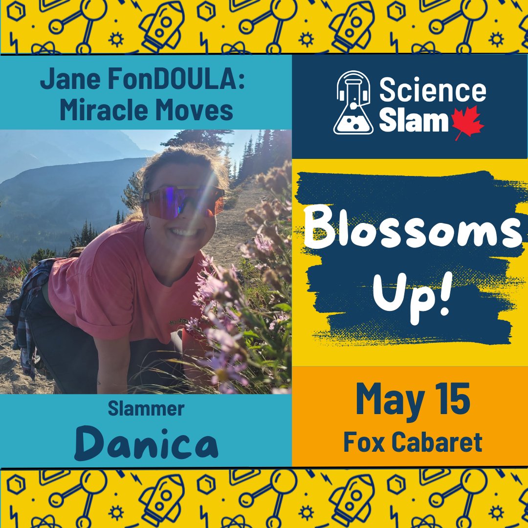 Celebrate #MothersDay, turn up the neon, and crank the science to 11! 

Learn about birthing positions from Slammer Danica as Jane FonDOULA with her Miracle Moves!

Grab your scrunchies and join us for our totally tubular Blossoms Up! Slam on May 15. 

3common.com/event/blossoms…
