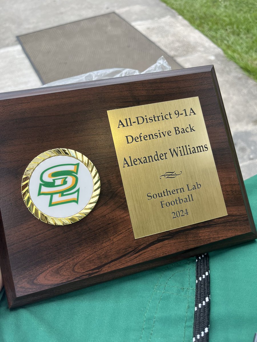 blessed to receive all district 9-1A as a freshman #AGTG