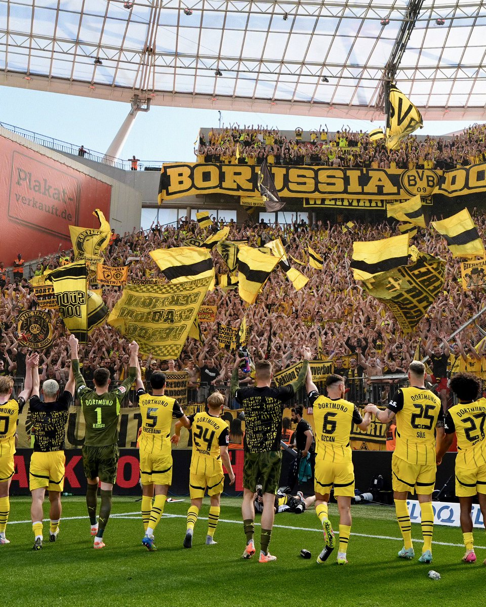 Big, big points today - let’s wrap it up next week! 🙏🏼 thanks for this outstanding support! 🖤💛 <a href="/BVB/">Borussia Dortmund</a>