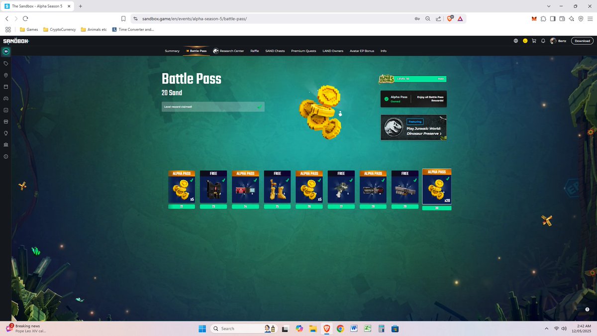 Can't wait for next <a href="/TheSandboxGame/">The Sandbox</a> Season! tsbga.me/TheSandbox #AlphaSeason5
