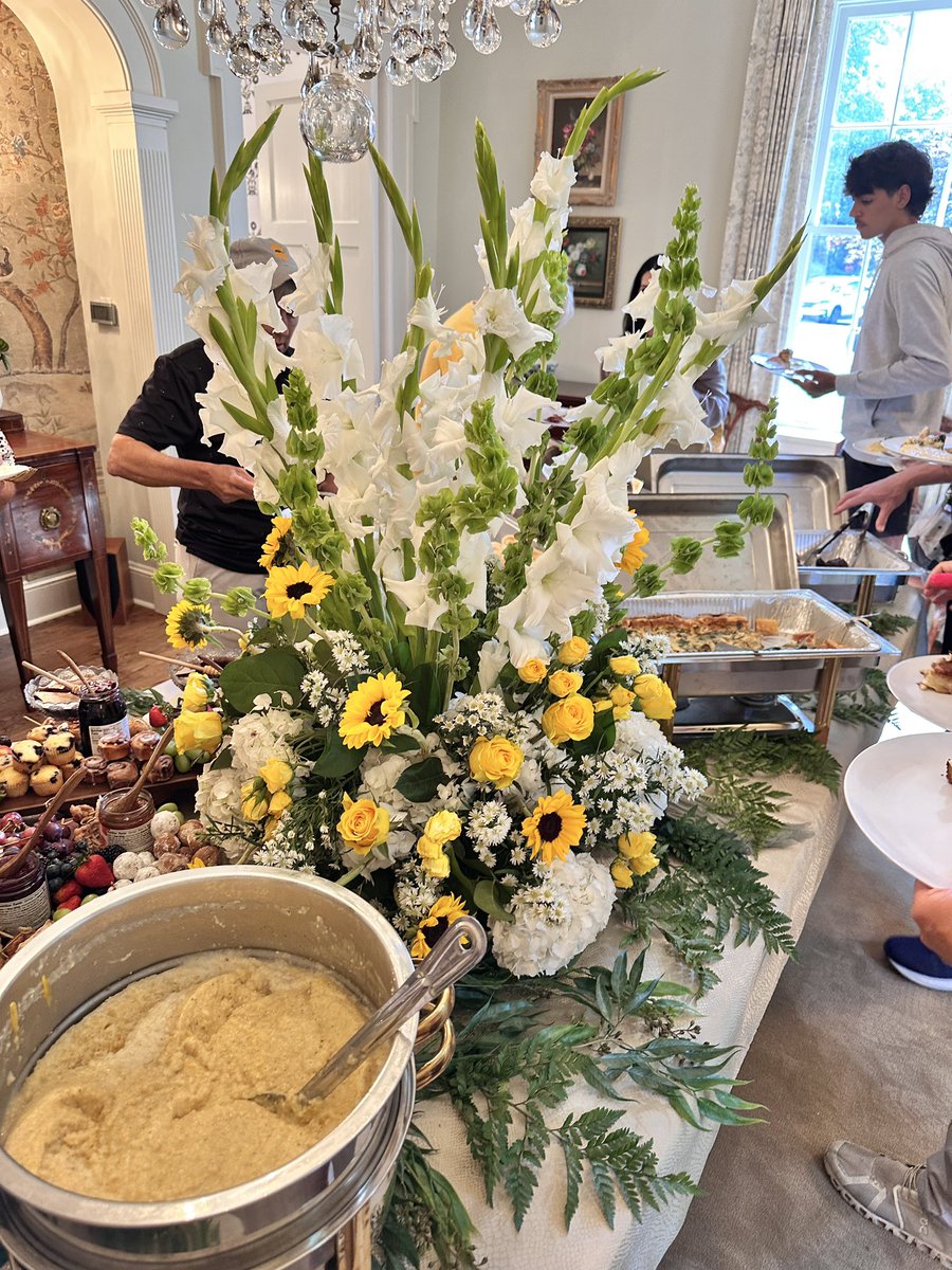 LittleLambDesig's tweet photo. Lovely Mother’s Day brunch with the @SouthernMissBSB moms at the president’s home. Thank you Joe &amp; Meg Paul for the perfect Mother’s Day. https://t.co/bGfoViy9Cj