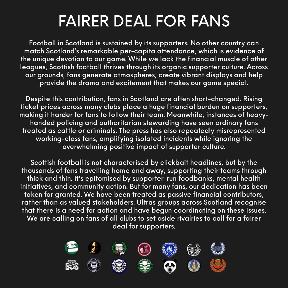 Eastsidedufc's tweet image. Fairer deal for fans!