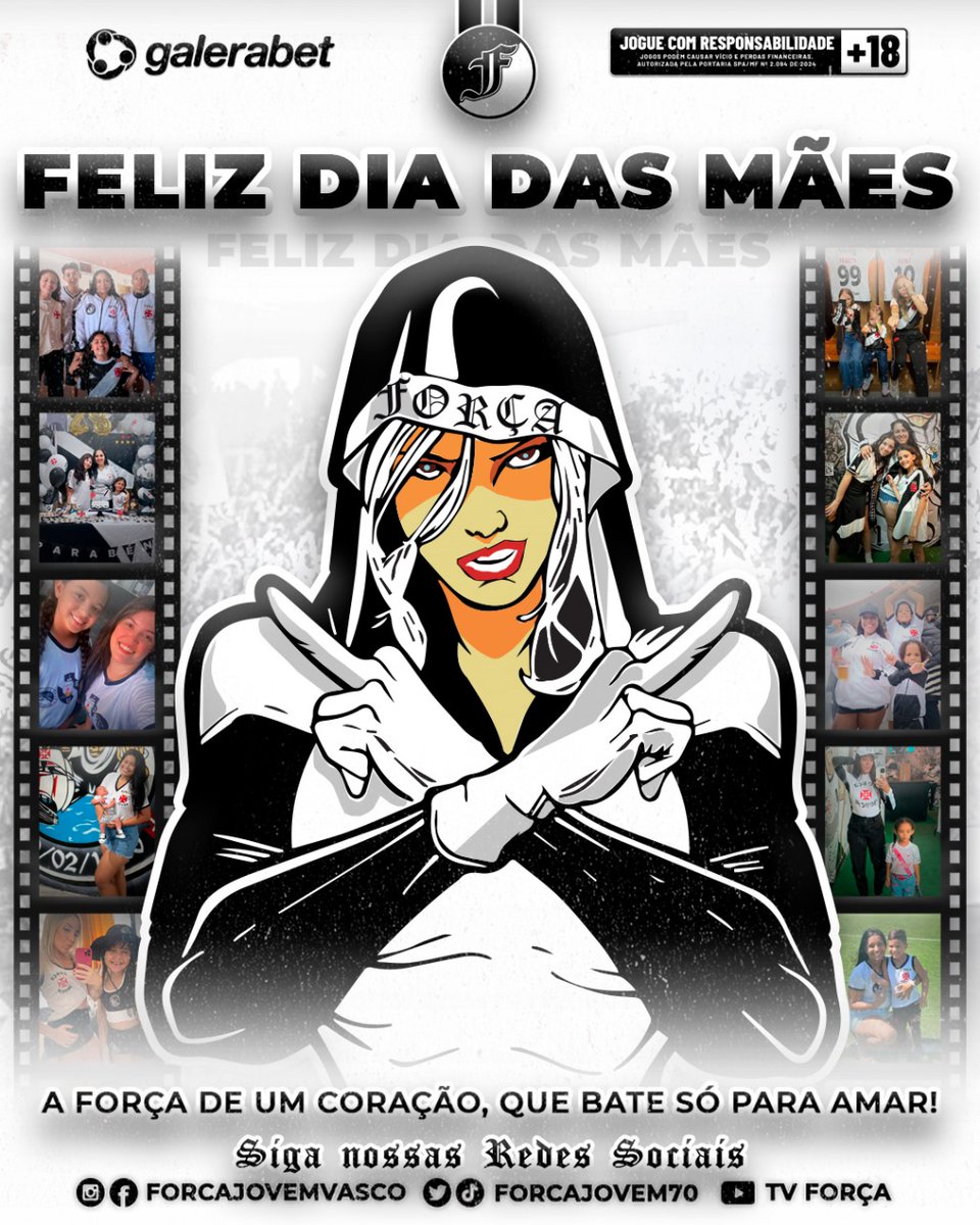 A Família Feminina deseja um Feliz Dia das Mães a todas as nossas componentes que são mães, às nossas mães que sempre nos apoiam, e a todas as vascaínas espalhadas pelo mundo! Que esse dia seja tão especial quanto o papel que vocês têm em nossas vidas!