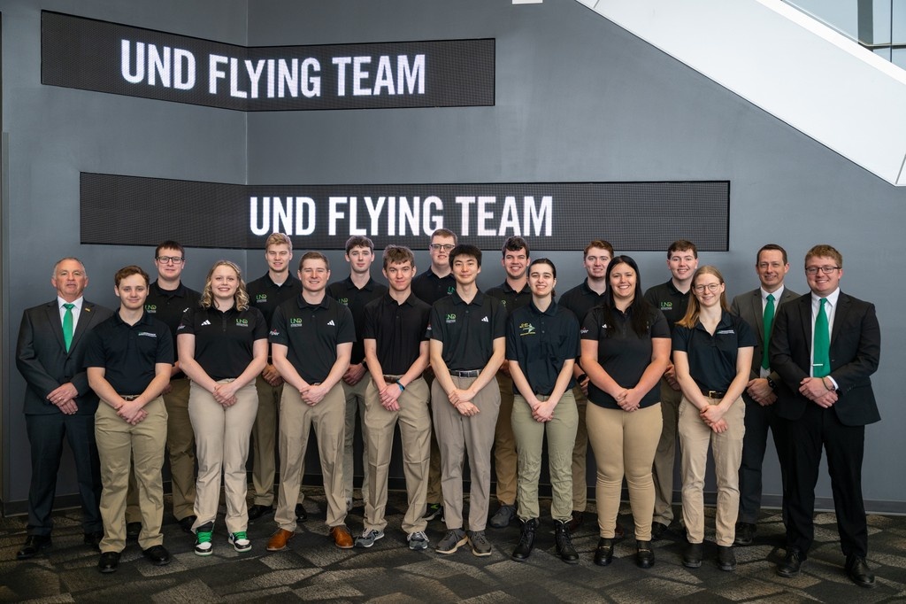Good luck to our UND Flying Team as they compete at the 2025 SAFECON National Aviation Championship in Oshkosh, WI! ✈️ The competition runs Monday through Friday—let’s show our support as we wish them success!

#UNDFlyingTeam #SAFECON2025 #flyUND # UNDproud 💚