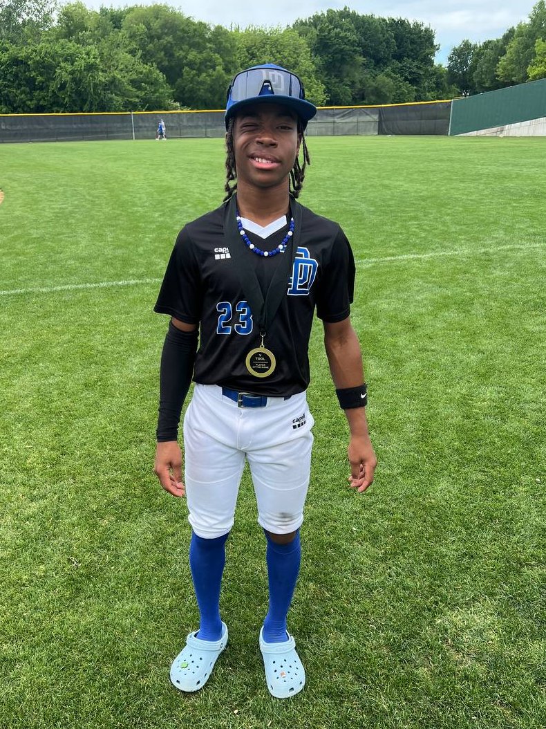 Five Tool Youth (@fivetoolyouth) on Twitter photo F: <a href="/dulins_dodgers/">DulinsDodgersTexas</a> 2031 Davidson 7, Prosper Spikes 12u Bruns 4
PoG: Tonny Glynn 2-3, R
#MothersDayMadness F: <a href="/dulins_dodgers/">DulinsDodgersTexas</a> 2031 Davidson 7, Prosper Spikes 12u Bruns 4
PoG: Tonny Glynn 2-3, R
#MothersDayMadness
