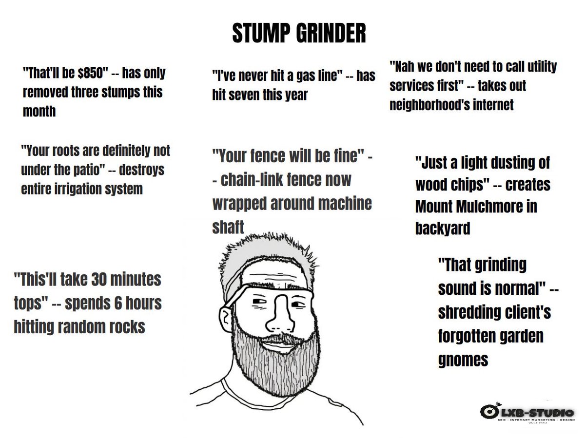 StumpBustersLLC (@llcstump) on Twitter photo 