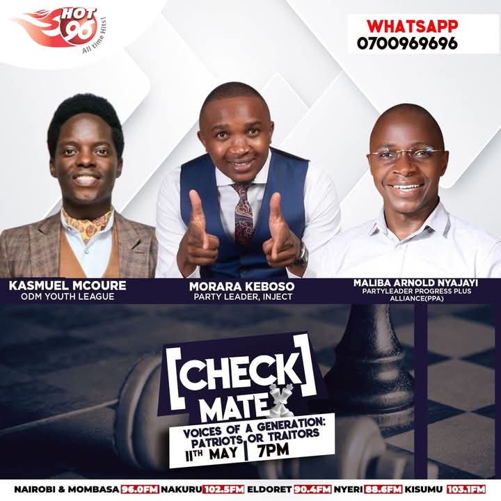 Babu Michael 🇰🇪 (@babumichaelke) on Twitter photo You guyz listen to <a href="/Hot_96Kenya/">Hot 96 FM Kenya</a>. <a href="/MoraraKebasoSnr/">Morara Kebaso</a> <a href="/ArnoldMaliba/">The Final Word</a> and <a href="/_KasKazini/">Kasmuel McOure</a> wanaongea hapo. You guyz listen to <a href="/Hot_96Kenya/">Hot 96 FM Kenya</a>. <a href="/MoraraKebasoSnr/">Morara Kebaso</a> <a href="/ArnoldMaliba/">The Final Word</a> and <a href="/_KasKazini/">Kasmuel McOure</a> wanaongea hapo.