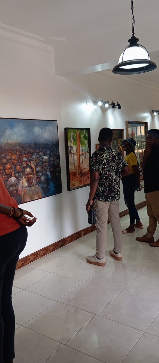 Weganda Gallery in Bugolobi, Kampala, was launched on Saturday with the unveiling of the Roduza Collection. The art exhibition, titled "Rehearsing the Future," is open until June 15. If you are unable to go, check it out online: roduzacollection.com