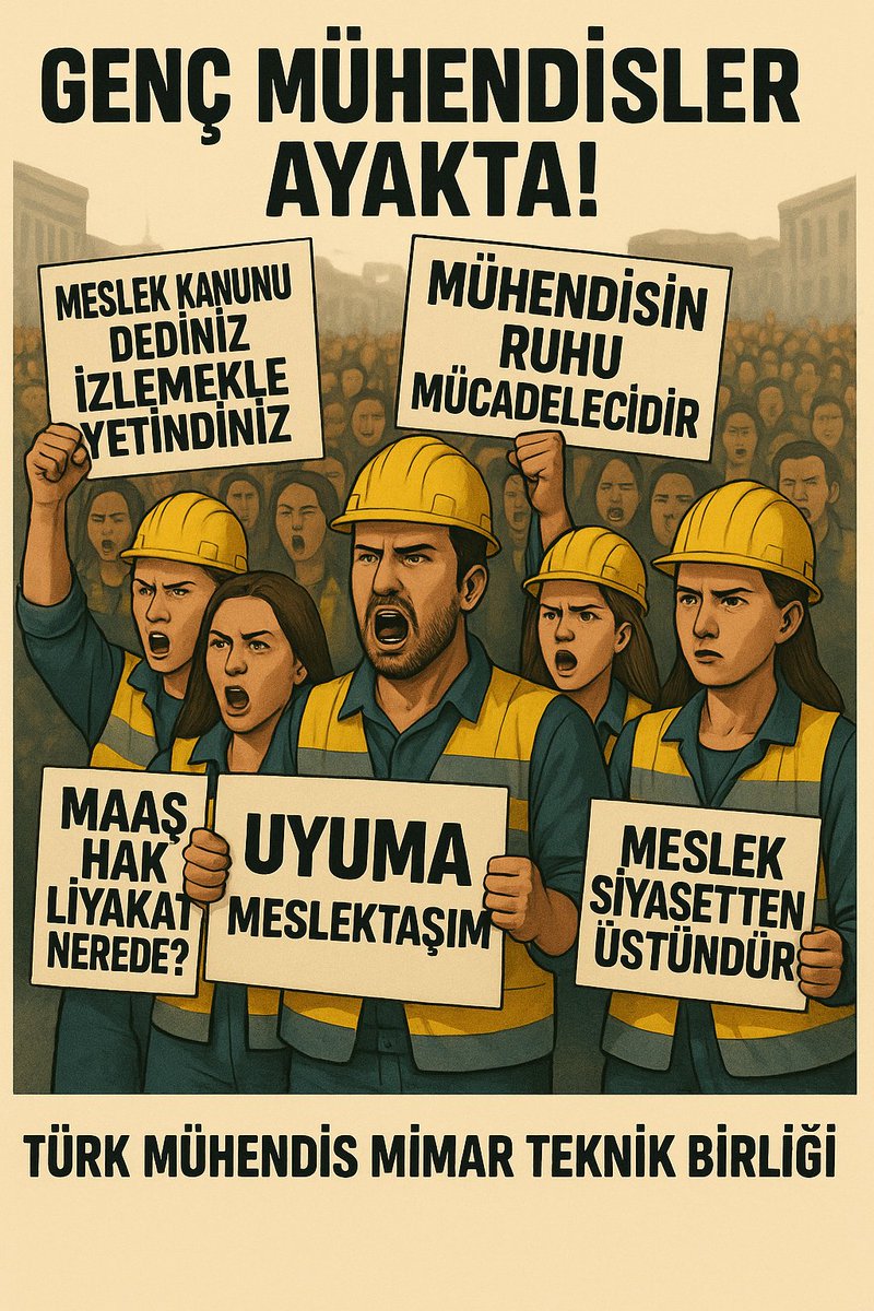 Bir mimar olarak tasarladığım projelerle insanların hayatlarını güzelleştiriyorum ama maaşım benim hayatımı kolaylaştırmıyor. <a href="/TMM_BIRLIGI/">TÜRK MÜHENDİS MİMAR TEKNİK BİRLİĞİ</a> #KamuMuhendisiYoksayılıyor #kamupersoneli #Kamu