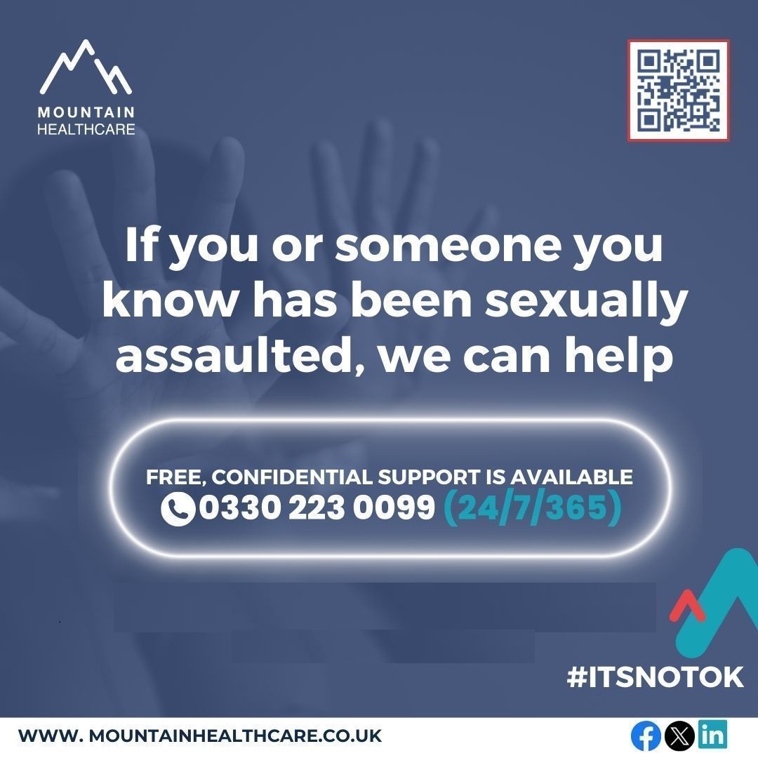 Need help? Or know someone who does?

Sexual Assault Referral Centres (SARCs) offer 24/7 compassionate support for survivors of sexual assault.

Find a SARC near you: buff.ly/3KBuPs5
Learn more: buff.ly/3STyq85

Please share. 💙 #Support #SARCs