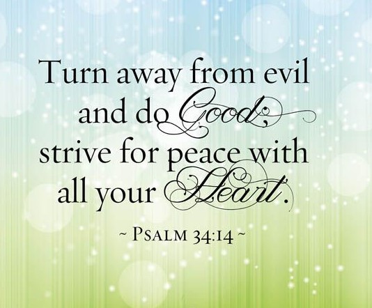 Turn away from evil = Shun all vicious cycles of usurpation
AND
Do Good = Partake in virtuous cycles of betterment for all
Strive for Peace = Re-pose = Co-re-conceptualize
WITH
All Your Heart = Conceptual Sovereignty = Agency = Holy Spirit