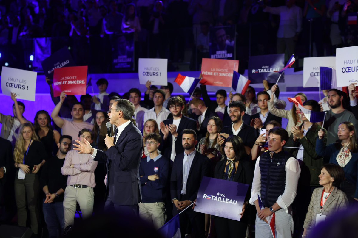 Plus de 3️⃣0️⃣0️⃣0️⃣ personnes ce dimanche à Boulogne-Billancourt pour soutenir <a href="/BrunoRetailleau/">Bruno Retailleau</a> ! 👏🏼

Avec Bruno Retailleau la droite est de retour et avec vous, elle gagnera ! #AvecRetailleau