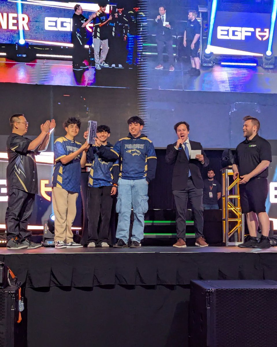 It’s official! The Franklin High Panthers have taken the title and are the 2025 EGFH #RocketLeague National Champions!