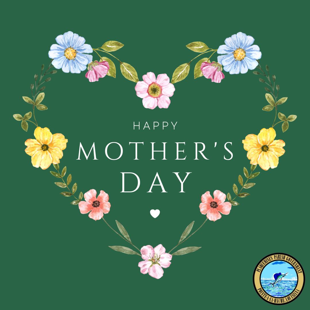 Plaquemines Parish (@plaqgov) on Twitter photo Happy Mothers Day to all the incredible mothers here in Plaquemines Parish! 🌸🌷 Happy Mothers Day to all the incredible mothers here in Plaquemines Parish! 🌸🌷