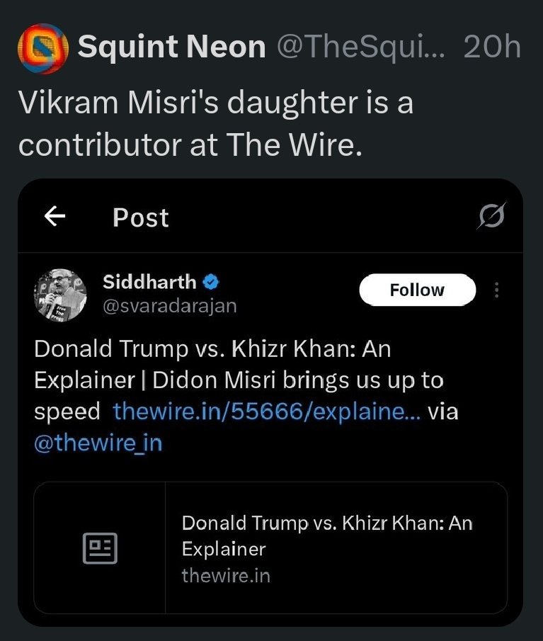 Chandan Sharma (<a href="/TheSquind/">Squint Neon</a>) aka <a href="/HPhobiaWatch/">Hindutva Knight</a> leaked the phone number of Vikram Misri's daughter. 

He's responsible for leaking private informations of many more people previously and even today. 

Hello <a href="/IASassociation/">IAS Association</a> <a href="/BureaucratsInd/">Bureaucrats India</a>, he's operating from Nepal. 
Take action