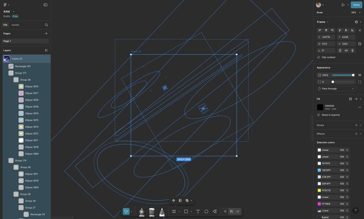 Drawn in <a href="/figma/">Figma</a> 🪐
Had fun with the new texture feature ✨