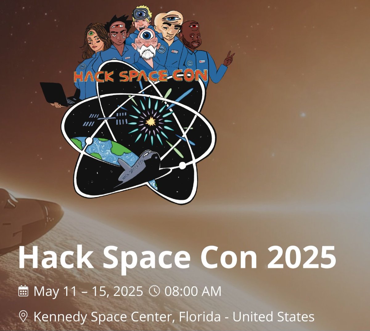 abhijithbr's tweet image. Heading to @HackSpaceCon 2025, Kennedy Space Center, Orlando. I&apos;ll be delivering two sessions and hosting @AdversaryVillag, featuring a few cool hands-on activities. 
Swing by and say hi, if you are around!