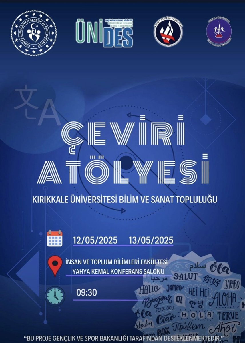Mardin Artuklu Üniversitesi Fars Dili ve Edebiyatı (@mau_farsdili) on Twitter photo 🌟 Tebrik Ederiz! 🌟
“Çeviri Atölyesi” projesinde bölümümüzü temsilen yer alacak sevgili öğrencilerimiz Dilan Tayçur ve Kübra Küden’i gönülden tebrik eder, kendilerine verimli çalışmalar dileriz. 📚🌿
<a href="/mardinartuklu/">Mardin Artuklu Üniversitesi</a> <a href="/ArtukluEdbFklts/">MAÜ Edebiyat Fakültesi</a> <a href="/YUNUSCENGIZ1/">Yunus Cengiz</a> 🌟 Tebrik Ederiz! 🌟
“Çeviri Atölyesi” projesinde bölümümüzü temsilen yer alacak sevgili öğrencilerimiz Dilan Tayçur ve Kübra Küden’i gönülden tebrik eder, kendilerine verimli çalışmalar dileriz. 📚🌿
<a href="/mardinartuklu/">Mardin Artuklu Üniversitesi</a> <a href="/ArtukluEdbFklts/">MAÜ Edebiyat Fakültesi</a> <a href="/YUNUSCENGIZ1/">Yunus Cengiz</a>