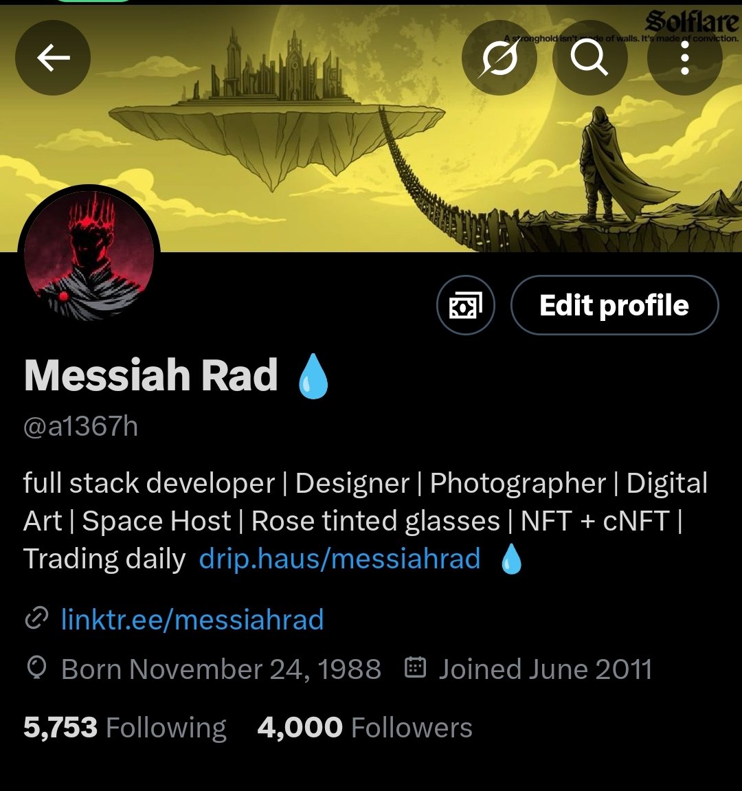 a1367h's tweet image. Wow, I’m beyond grateful to have reached 4K followers!  Thank you all for your amazing support, engagement, and being part of this journey with me. Here’s to growing together!  #ThankYou