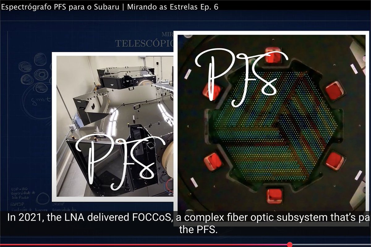 SubaruTelescope's tweet image. 【PFS動画 in ブラジル】国際コラボレーションで開発された #すばる望遠鏡 の新装置、超広視野多天体分光器 #PFS のパートナーのひとつであるブラジルにて、PFS紹介動画が制作されました。GMT Brazil YouTubeにて、ブラジルポルトガル語、英語字幕でご覧になれます。
youtube.com/watch?v=dfCtA-…
