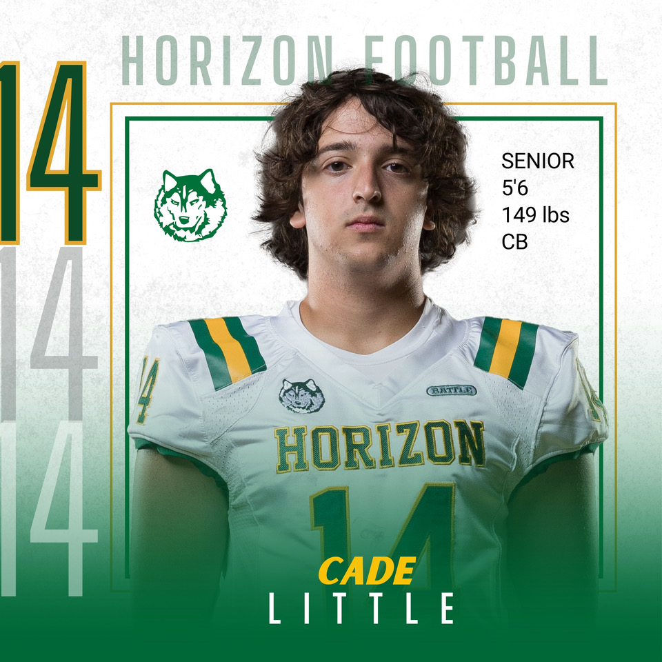 Last shoutout to our Senior #14 Cade Little. Best of luck to you with your future endeavors! #Huskyfamily <a href="/PVUSDATHLETICS/">PVUSD Athletics</a> <a href="/HorizonFootball/">Husky Gridiron</a>