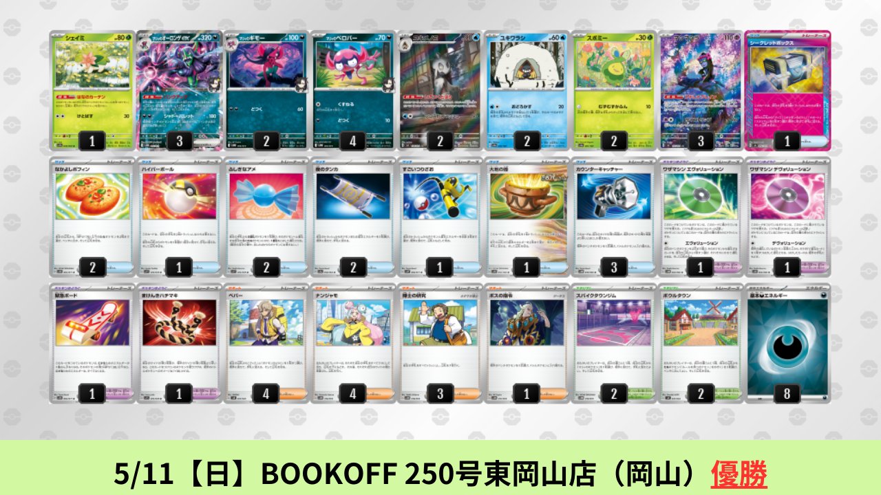 ポケモン - 最新シティリーグ優勝構築 マリィのオーロンゲex