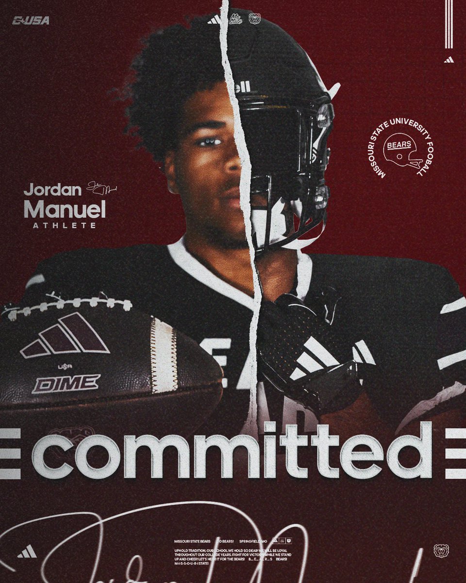 jordan manuel (@jordan_m_manuel) on Twitter photo Letโs do it ๐ป #Committed
<a href="/Ry_Beard/">Ryan Beard</a>
<a href="/CoachThomas_MSU/">Tramain Thomas</a> <a href="/CoachClowney87/">Coach David Clowney</a>
<a href="/MoStateFootball/">Missouri State Football</a> Letโs do it ๐ป #Committed
<a href="/Ry_Beard/">Ryan Beard</a>
<a href="/CoachThomas_MSU/">Tramain Thomas</a> <a href="/CoachClowney87/">Coach David Clowney</a>
<a href="/MoStateFootball/">Missouri State Football</a>