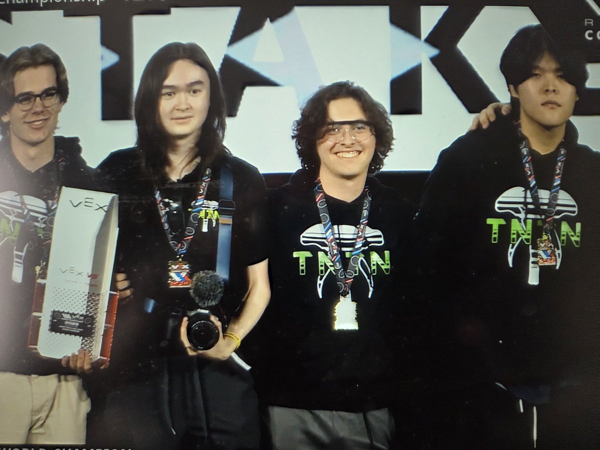 WV Schools Premier Academies (@wvsacademy) on Twitter photo Amazing accomplishment by our Alumni Team (TNTN) as they are World Champs for their skills score. Congrats!! <a href="/TenTonRobotics/">Ten Ton Robotics</a> <a href="/WestVanSchools/">WestVanSchools</a> Amazing accomplishment by our Alumni Team (TNTN) as they are World Champs for their skills score. Congrats!! <a href="/TenTonRobotics/">Ten Ton Robotics</a> <a href="/WestVanSchools/">WestVanSchools</a>
