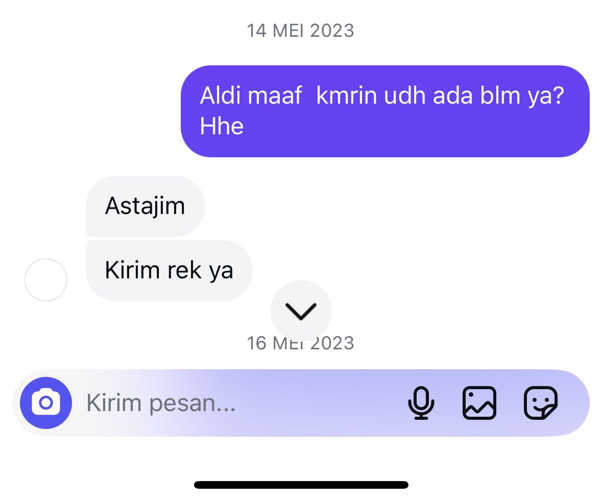 dailyofqueen's tweet photo. @buwungkepin Sampai skrg 2 tahunn ga di tf balik, udh cape nagih in, tapi karena skrg lagi up bgt, banyak bgt yg dia tipu, untung ajaa bukti chat nya masih ada https://t.co/hn3RFa3iTM