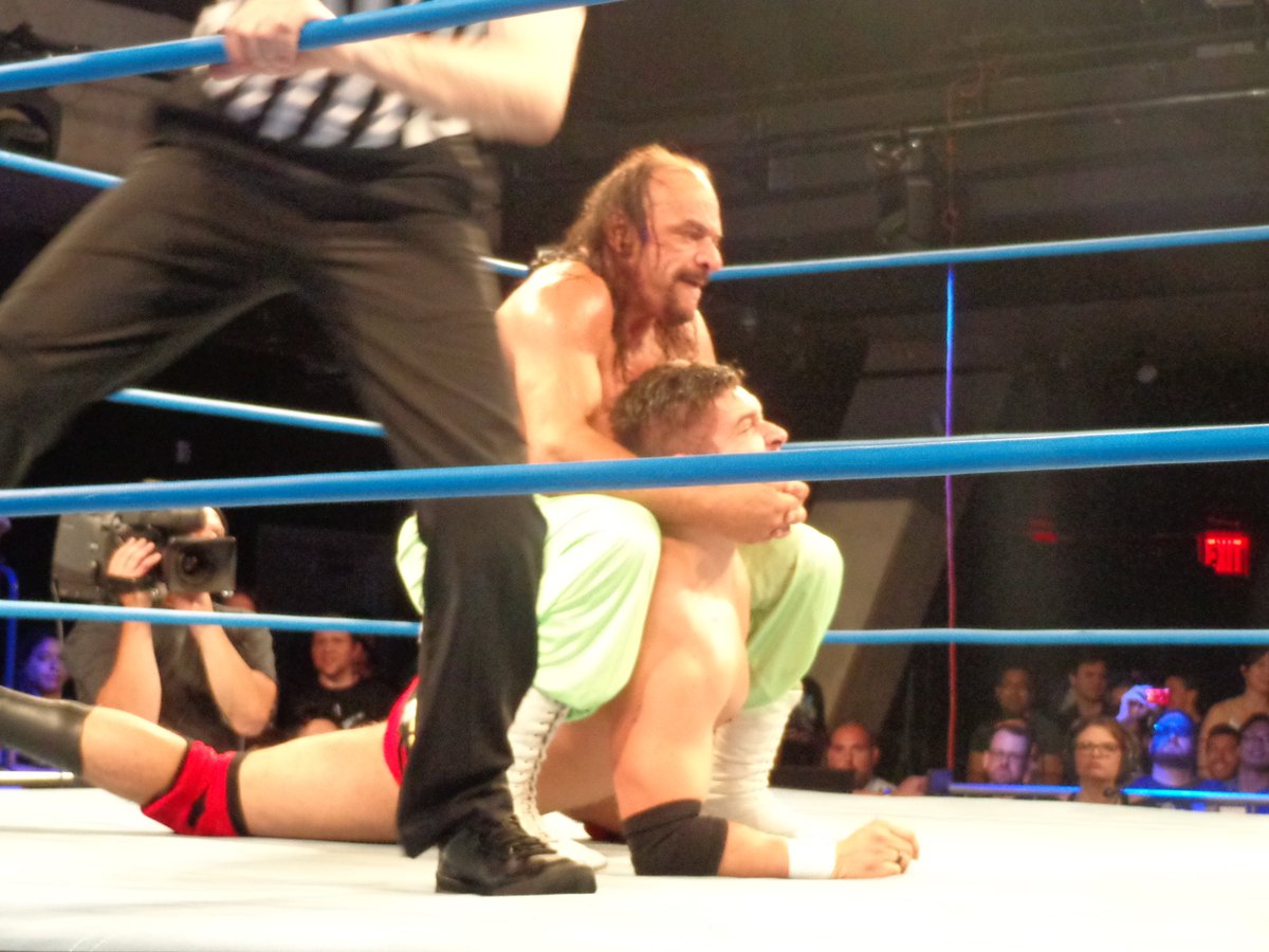 DanielWClarkDWC's tweet image. #RIPSabu ☝️🏻
I had the pleasure of seeing him team up with @TherealRVD to go against @OfficialEGO and @Walking_Weapon at a @ThisIsTNA event in Queens, NY back in 2019.
It was every bit as exciting as it was Extreme!

~Close-ups by me
~Wide shots come from:
youtube.com/EthanPageVlog