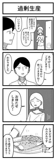 作り過ぎちゃって… 