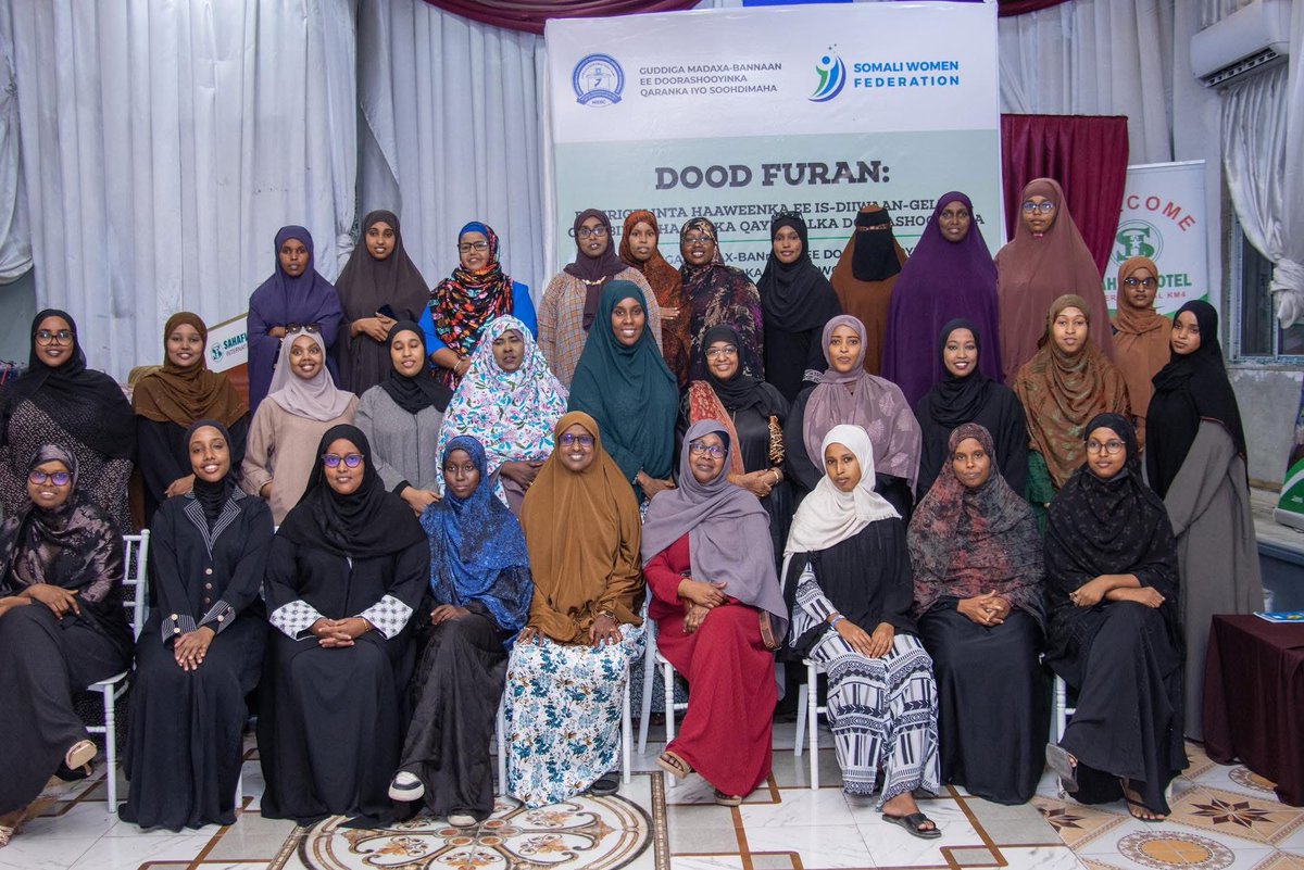 Women can significantly impact politics by engaging in the electoral process, advocating for their rights, and organizing for change. Commissioner Farhia attended an event organized by women to promote voter registration.