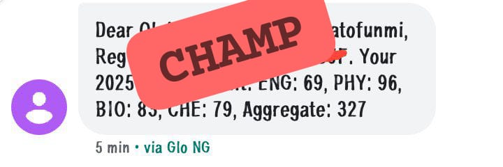 champtutorials1's tweet photo. Excerpts from the exploits of our students!!! 🥳

This is less than 2% of the 300+ we have by the way😎

#jambresult 
@JAMBHQ https://t.co/jmcPIl5HRx