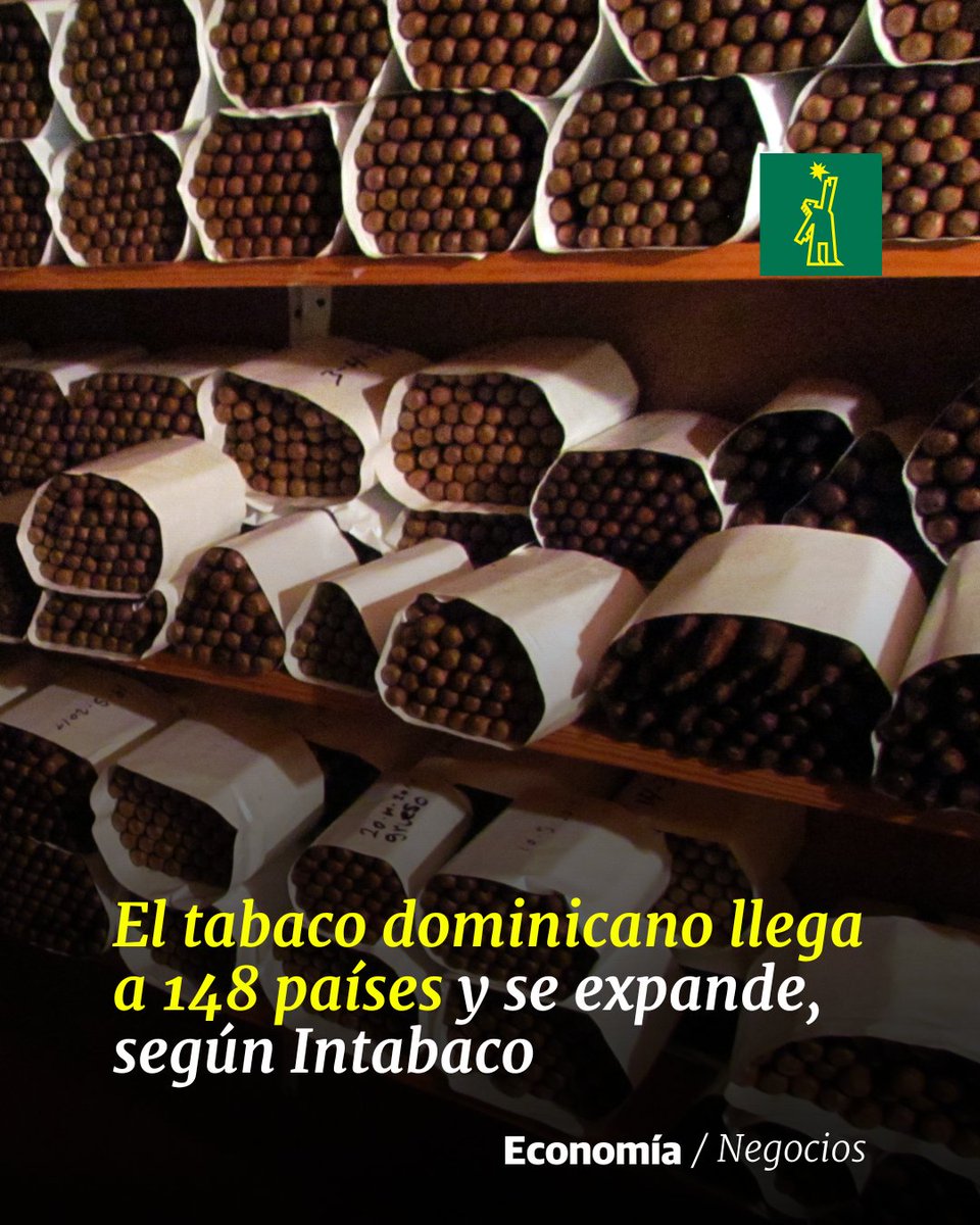 DiarioLibre's tweet photo. 📊 | #NegociosDL | Los puros de República Dominicana son reconocidos como los principales del mundo por su alta calidad
🔗 https://t.co/9hIjX41p58
#DiarioLibre #EconomíaDL #TabacoDominicano #MundoDL #Exportaciones #Negocios #Intabaco https://t.co/rFYXaSJGiO