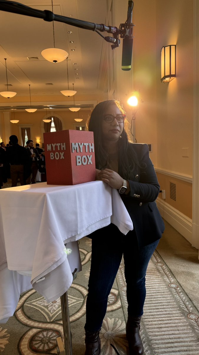 AbdulAnicha's tweet photo. “I won’t get in.”
“I don’t have the time.”
“I’m not cut out for this.”

These are just a few of the cards I pull out in the Myth Box at #connext2025. 

Thank you Taggart Boyle and his team @online_HBS @HarvardHBS 

#connext #connextions #HBSOnlineconnext https://t.co/gC5YvWu3BJ